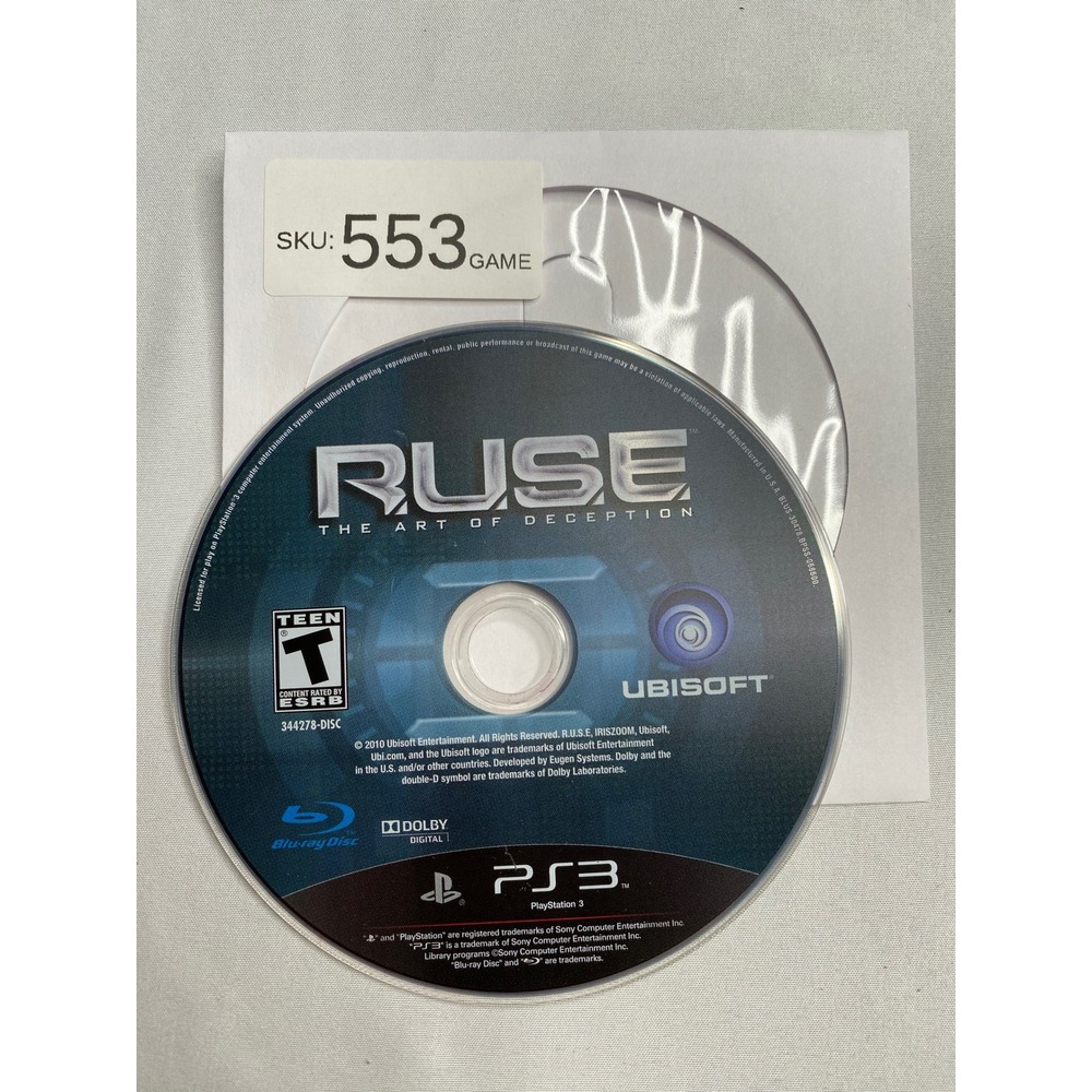 R.U.S.E. The Art of Deception Sony PlayStation 3